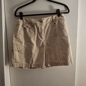 Jones New York Sport Women's Tan Casual Cargo Shorts